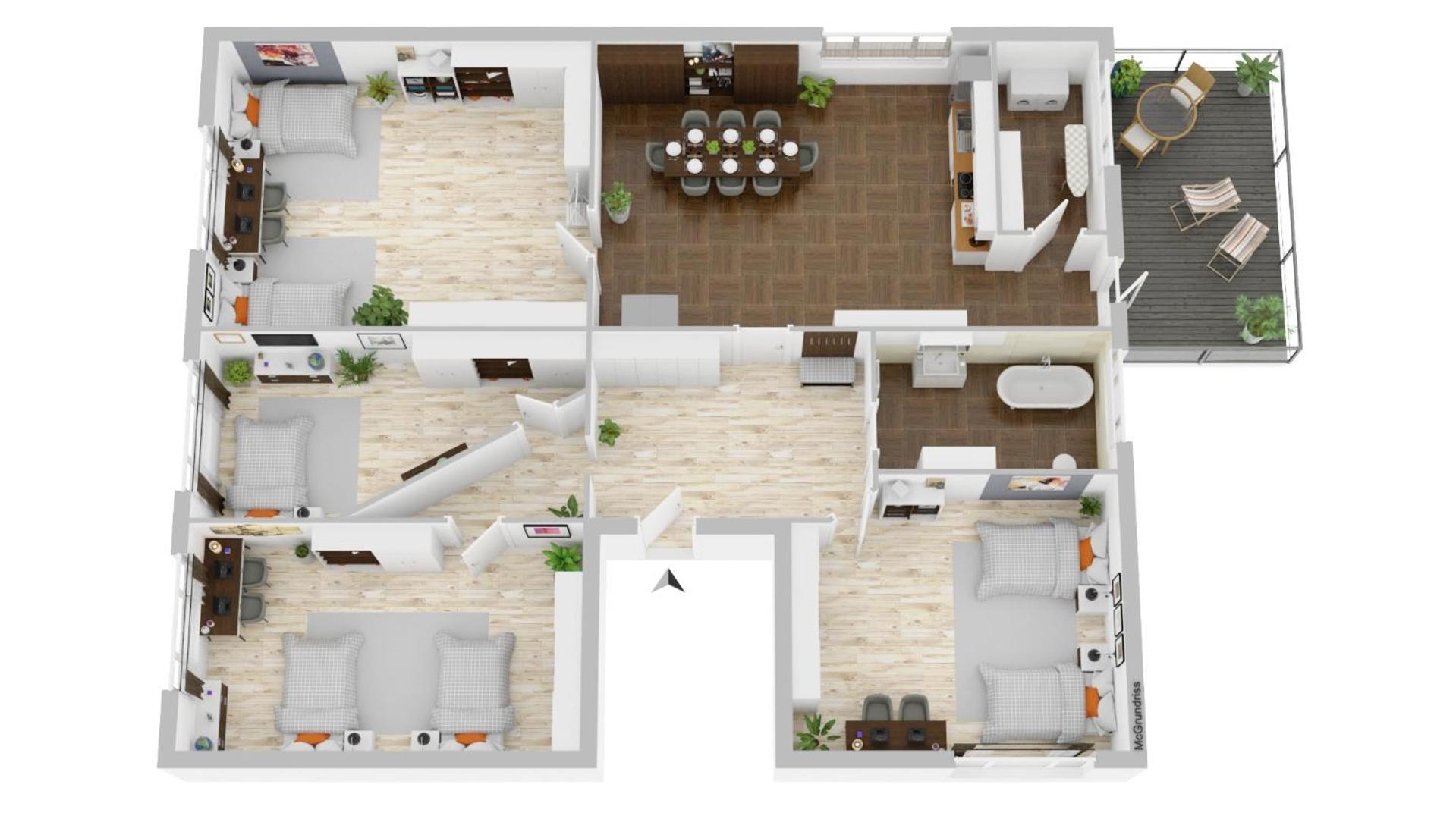 -Cs24- 4 Rooms Apartment With Rooftop - Ka02 伊瑟隆 外观 照片